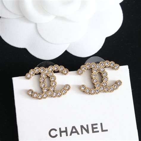 chanel earrings replica amazon uk|chanel inspired earrings cheap.